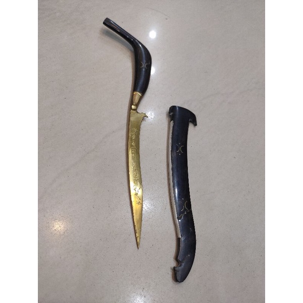 souvenir rencong asli Aceh | bahan Kuningan asli Khas Aceh