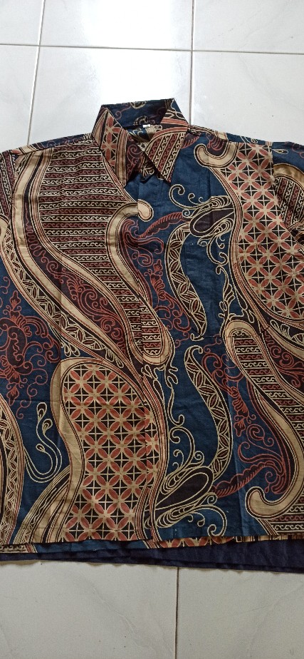 Cuci Gudang !!! Kemeja Batik Pria Lengan Panjang Aneka Motif