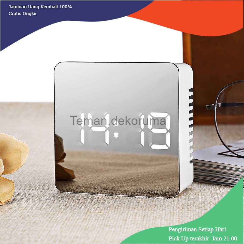 TD-AI02 Jam Meja LED Digital Mirror Clock with Temperature - TS-570