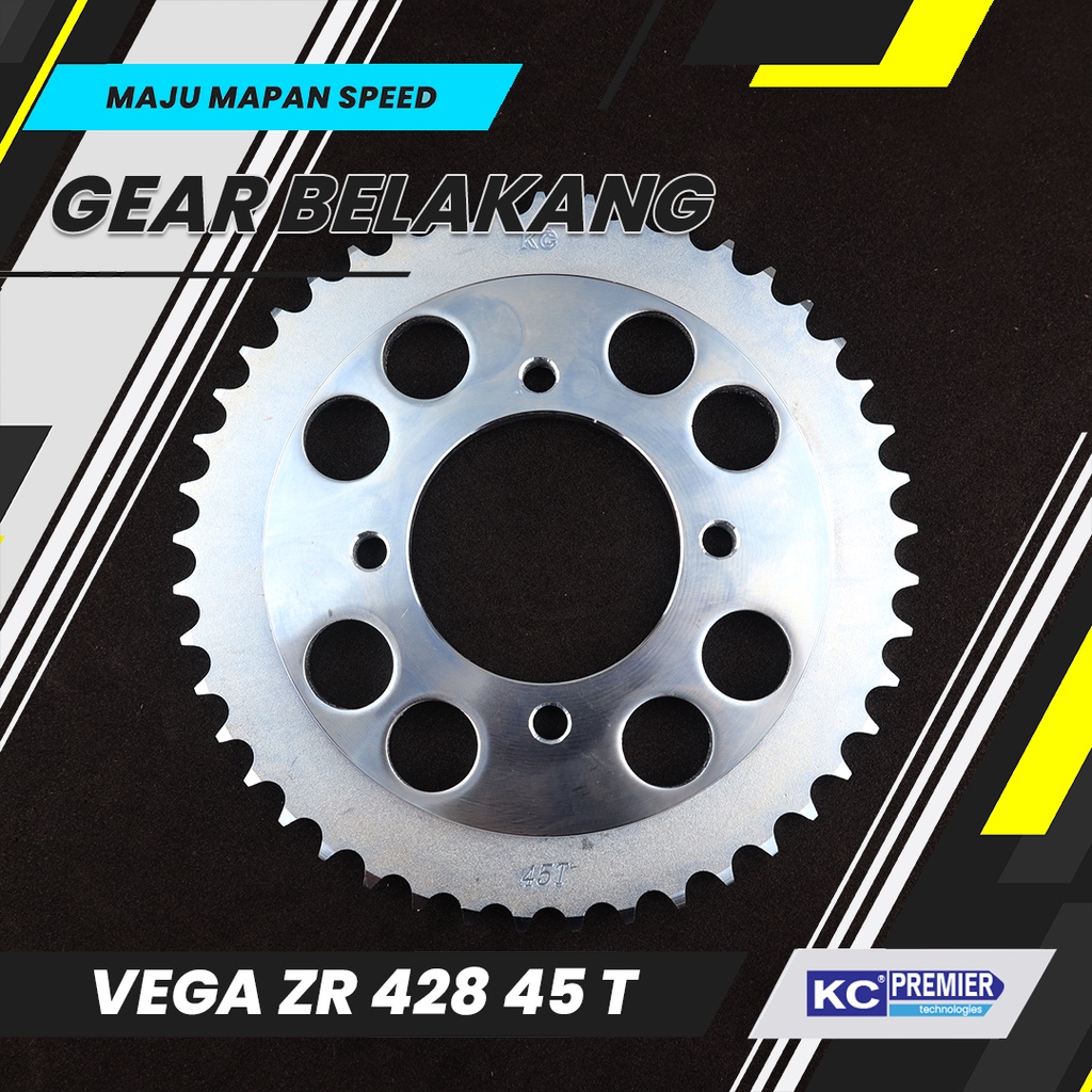 Gear Belakang Vega ZR 428 45T KC / gir belakang vega zr 45t kc