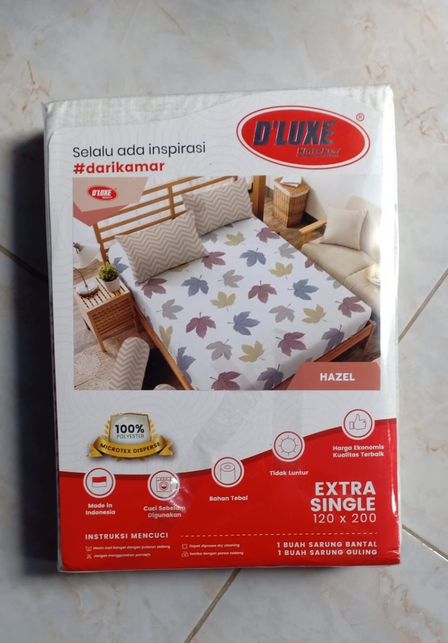 Sprei Kintakun Dluxe 120 - 160 & 180 Hazel/fleur/eva/aurelia/fuji