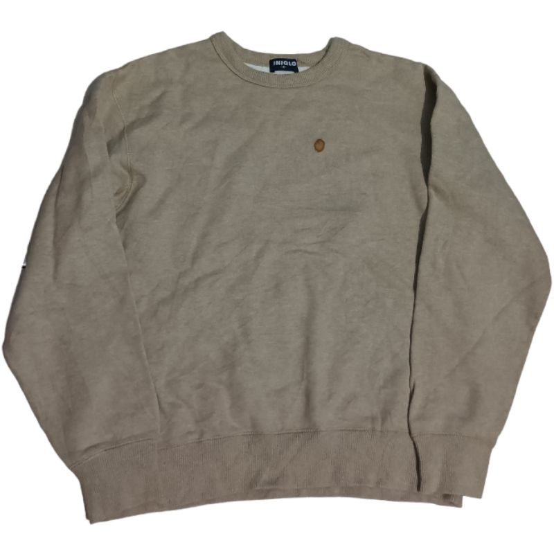 crewneck uniqlo second