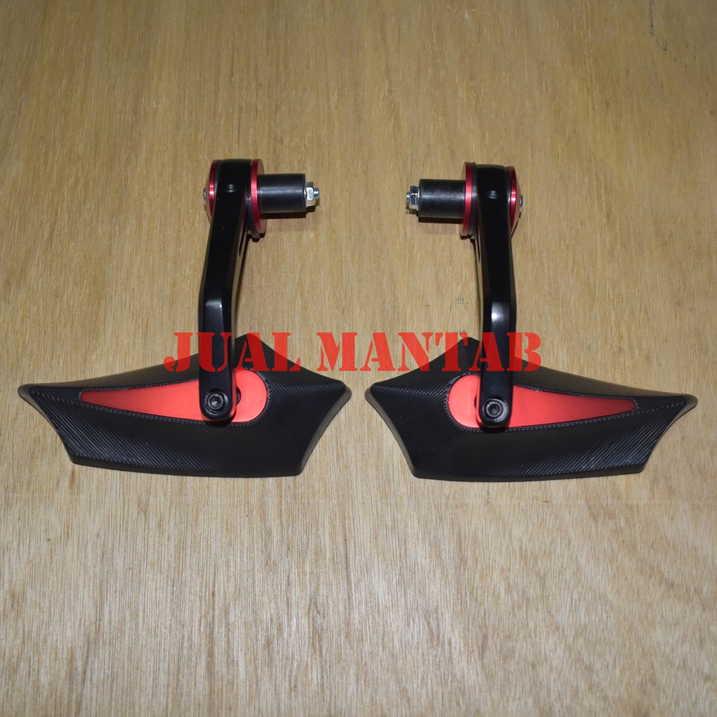 Spion Jalu Motor Motif Batman Plus Baut l Sparepart Variasi Spion Bawah Kaca Bening Dan Datar Dudukan Baut Universal Bisa Untuk Semua Motor Warna Merah Dan Emas Murah