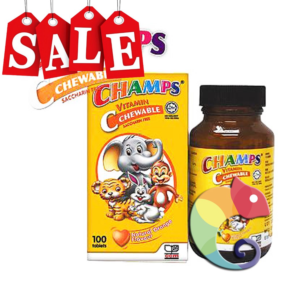 Champs Vitamin C Tablet Kunyah isi 30