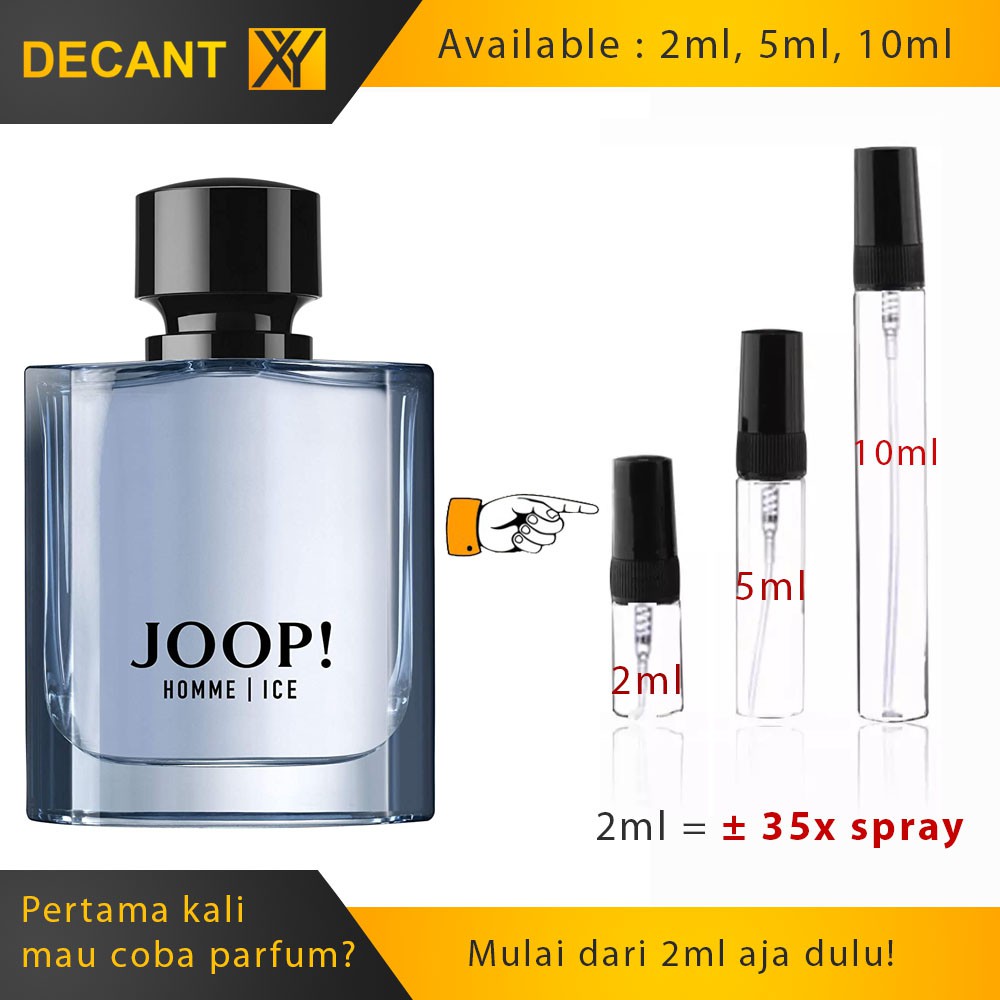 Decant Parfum Joop Homme Ice for Men EDT 5ml 10ml 2ml