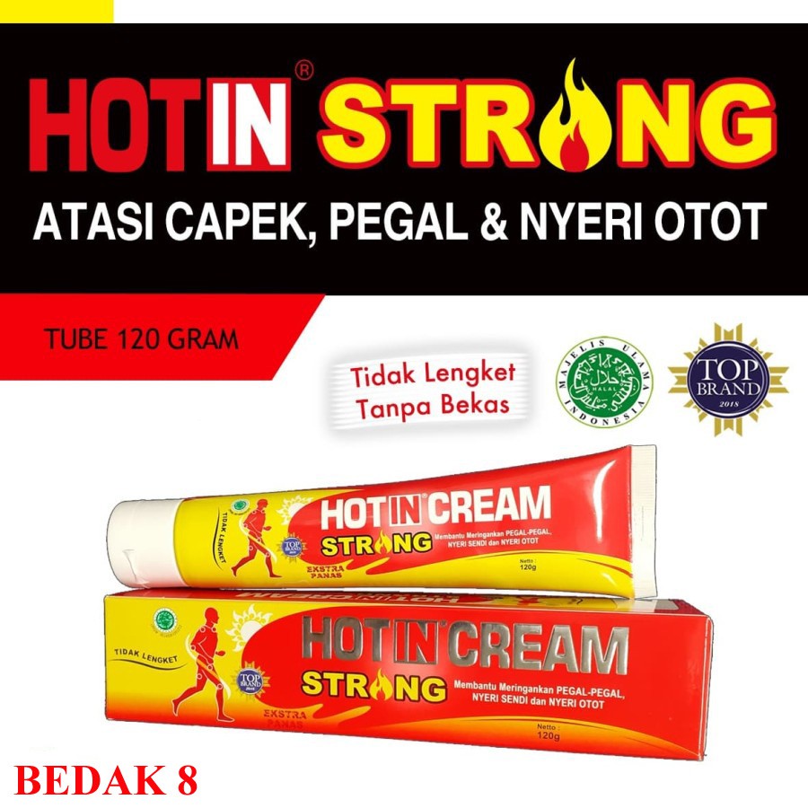 Hot In Cream Tube 120 Gr