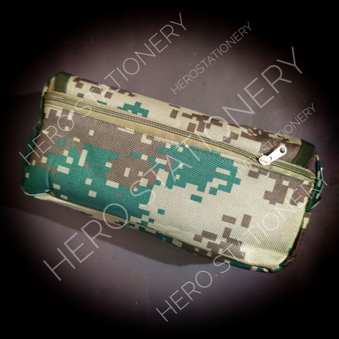 

Hemat Military Pencilcase Resleting Motif Survival Army Navy Air Force Terbatas