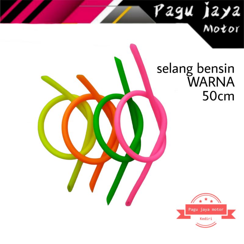 Slang bensin warna variasi (1 biji) panjang kurleb 50cm