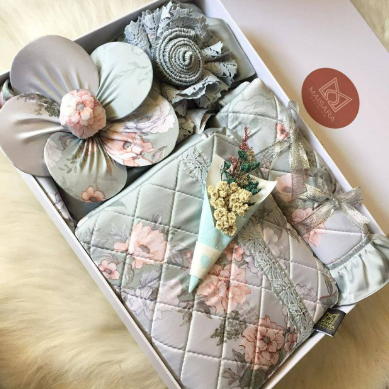 HAMPERS MUKENA ROYALE PREMIUM | MAISARA | Mukena Shabby Maisara Premium (ori) #hampers #mukenasilkma
