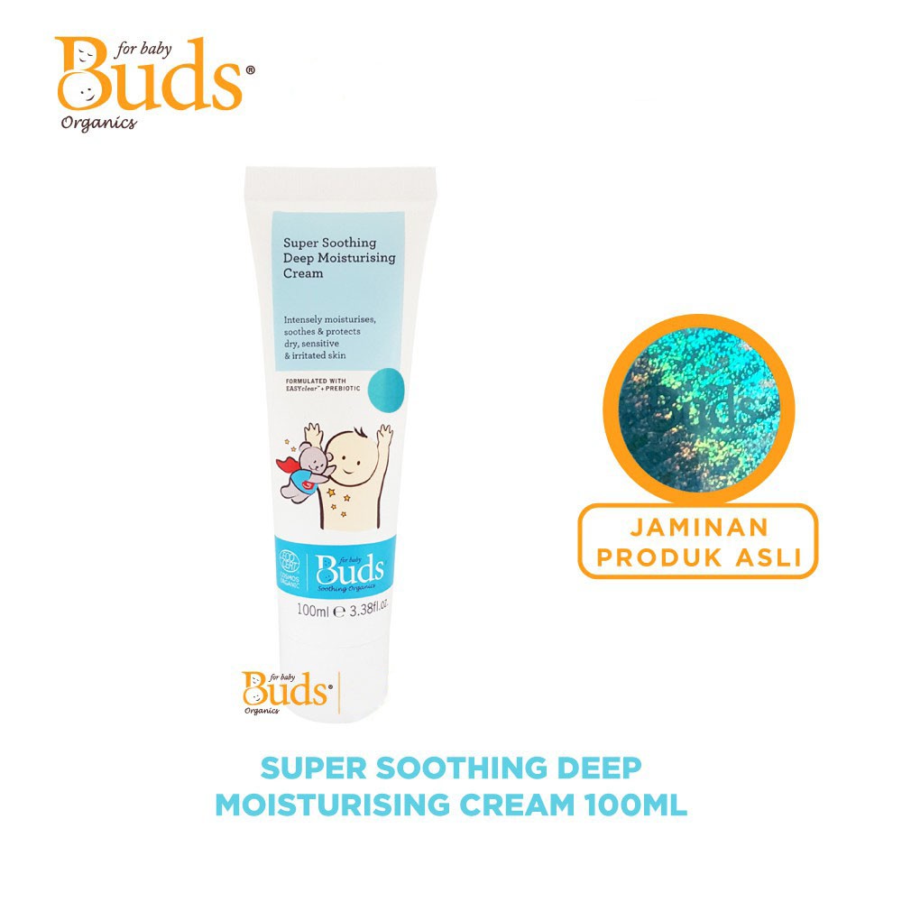 BUDS SUPER SOOTHING DEEP MOISTURISING CREAM 100ML