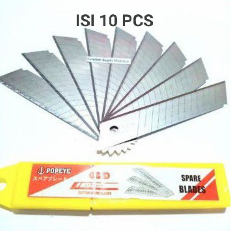 

Isi cutter jumbo Refill cutter isi 10 pcs