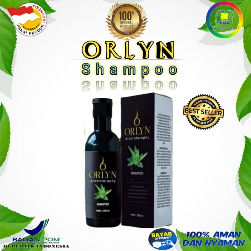 Orlyn Shampoo Atasi Uban dan ketombe