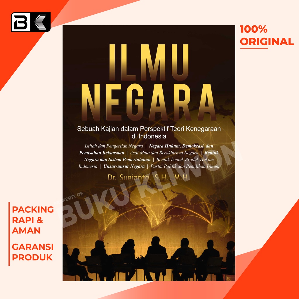 Buku Ilmu Negara Sebuah Kajian Dalam Perspektif Teori Kenegaraan Di Indonesia Shopee Indonesia
