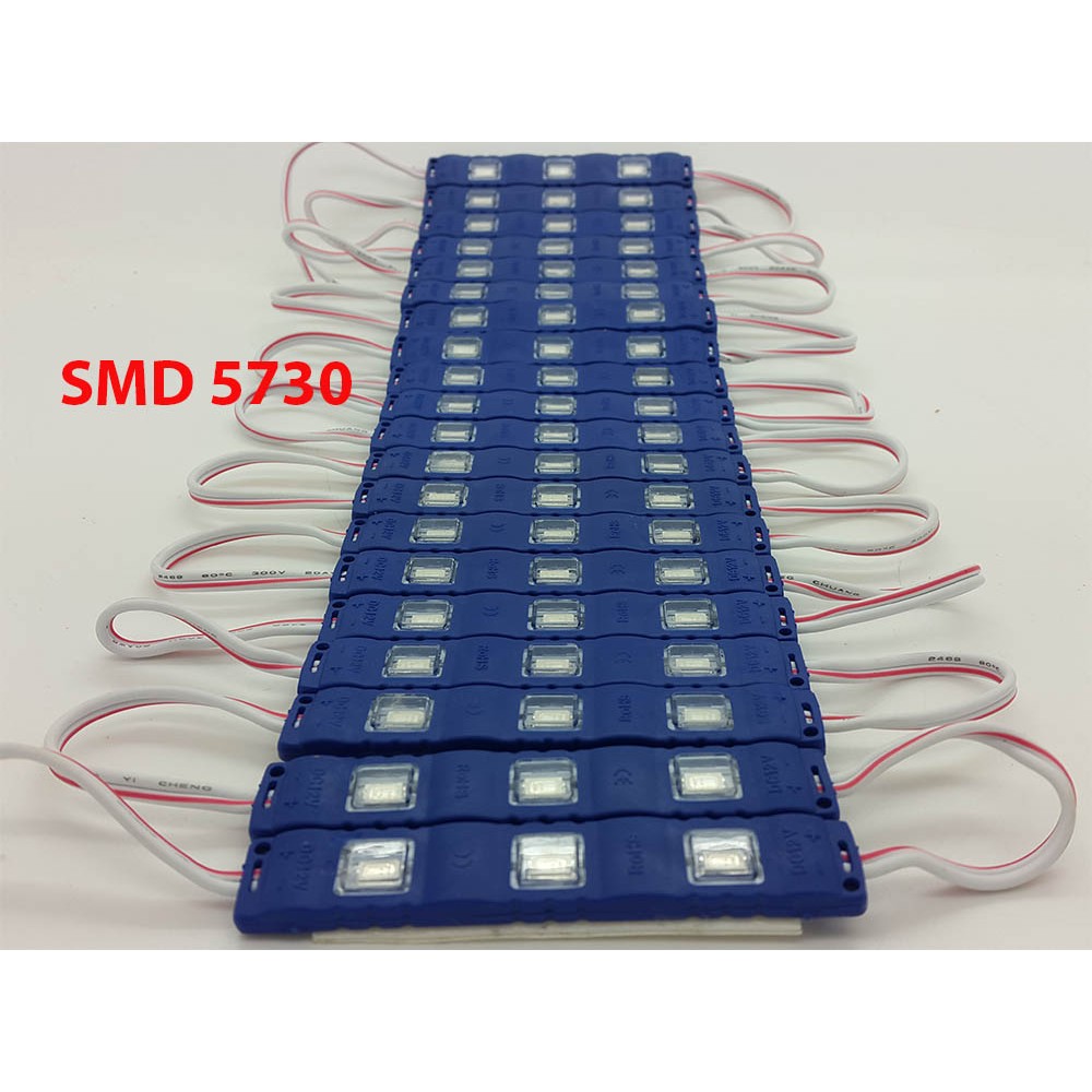 Cahaya BIRU SMD 5730 Super Bright waterproof LED light module