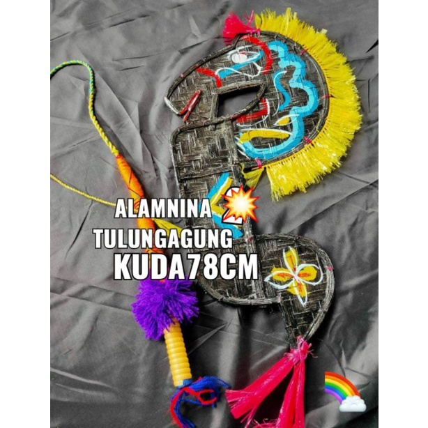 kuda lumping 78cm dan cambuk