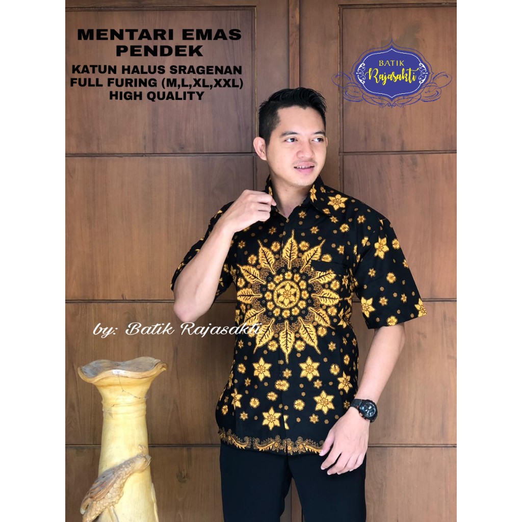 MENTARI EMAS RAJASAKTI KEMEJA BATIK SOLO PRIA LENGAN PENDEK PANJANG LAPIS FURING ATASAN PREMIUM MODERN KATUN HALUS RAINBOW BABON GREY 2 BLUE INDAH JOKOWIRYO PRASADO MERAK MANIZE DEVABROTO ARYOBIMO JEPUN FAWWAZ DAUN FAWWAZO OMAR MISTARO RED MANIZ DAVINAH 2