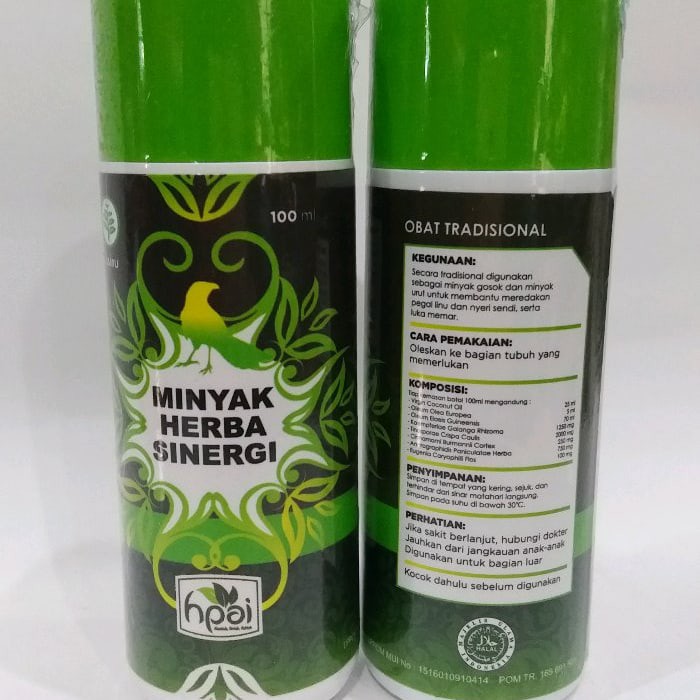 Mhs Minyak Herbal Sinergi Hpai Shopee Indonesia