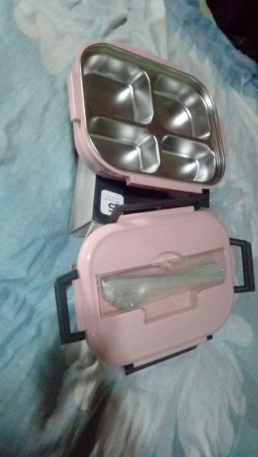 Lunch Box Stainless/lunch Box Sekat/kotak Makan