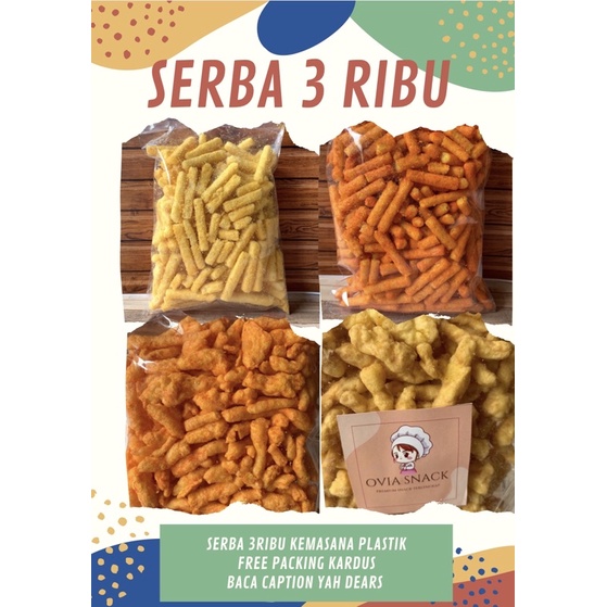 

CEMILAN SERBA 3 RIBU / CEMILAN KILOAN