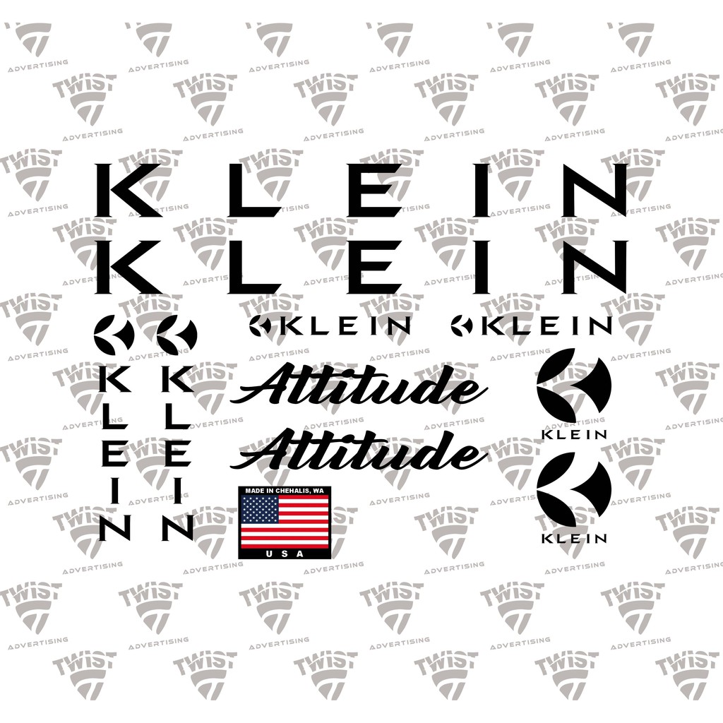 STIKER KLEIN ATTITUDE