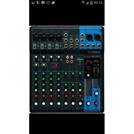 MIXER AUDIO YAMAHA MG 10XU/MG10XU( 10 channel )GARANSI RESMI ORIGINAL