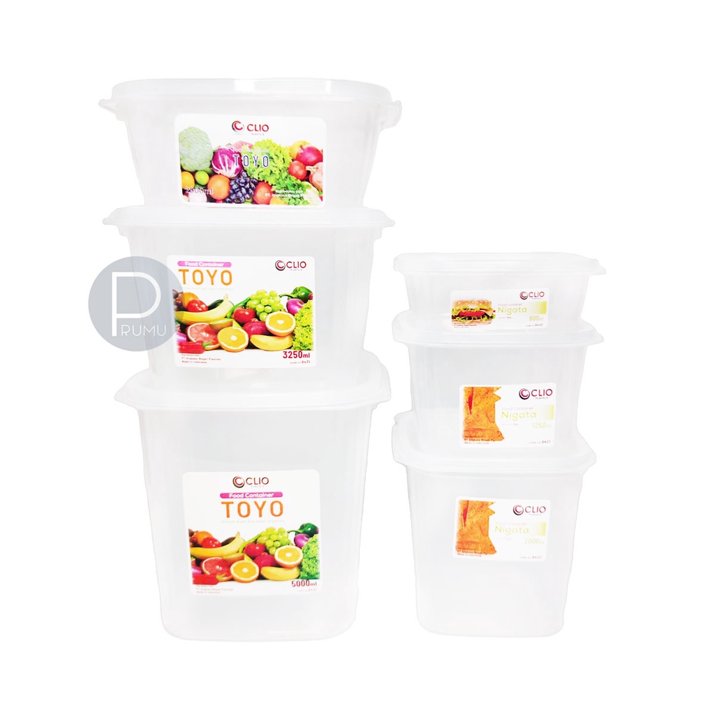 Toples Set - Toples Plastik Set - Food Container Set - Food Storage Set - Toples Kue Set
