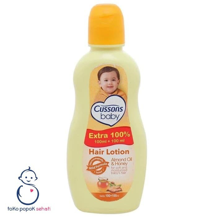 CUSSONS HAIR LOTION ALMOND 100+100