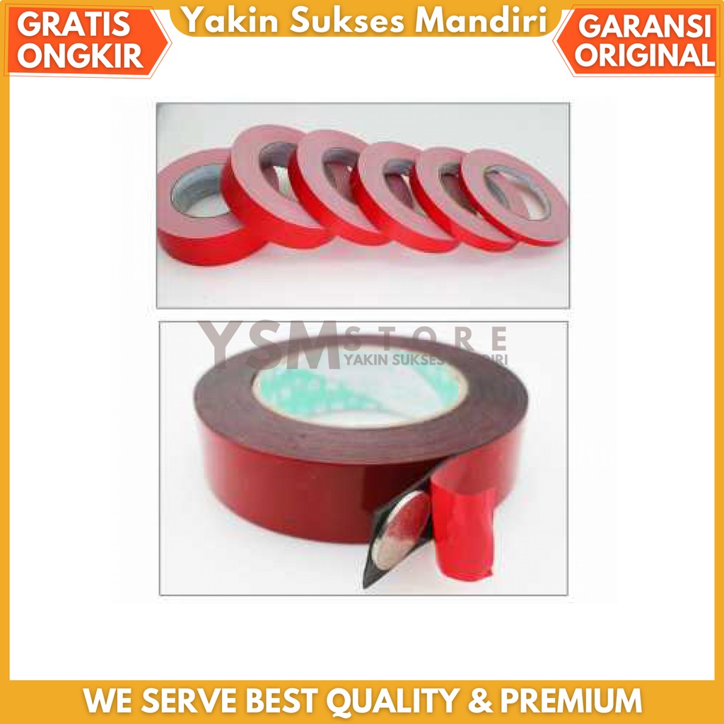 

Double Tape 3M Isolasi Tape Lakban Dobel Tape Perekat Anti Air Outdoor
