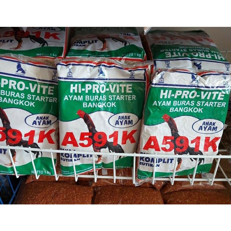 Pur 591 HI PRO VITE pakan ayam bangkok