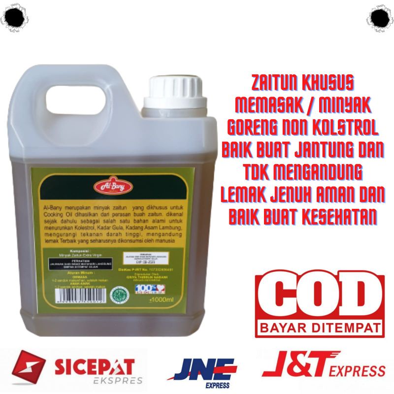 

Ay00! Zaitun Albany Cooking Oil Nett 1000ml 100% Zaitun