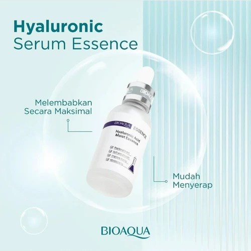 Serum Wajah Bioaqua Essence Serum Hyaluronic Acid Original BPOM