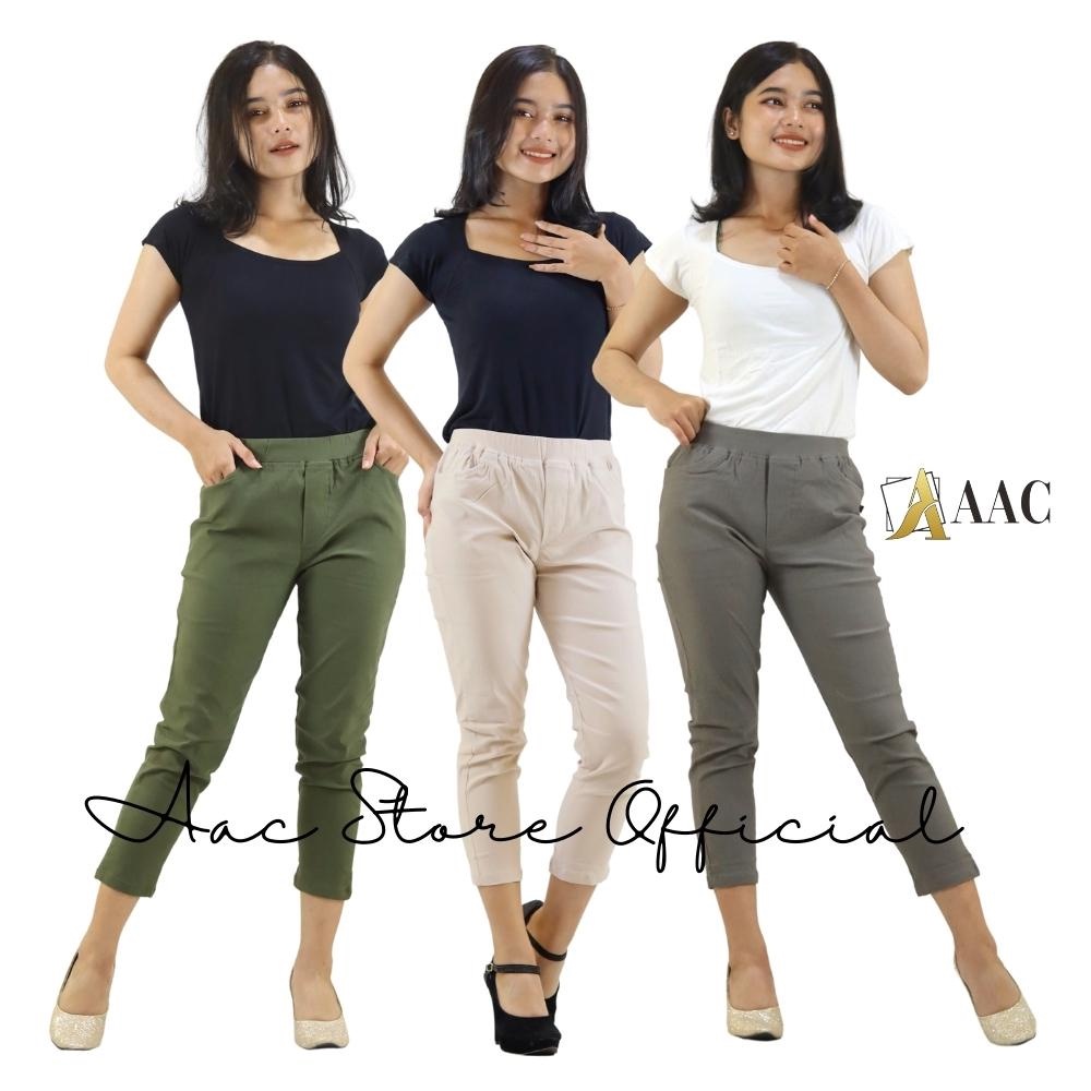 AAC - Celana Chino Wanita Elizabeth Pants 7/9 , Celana Wanita 7 Per 9