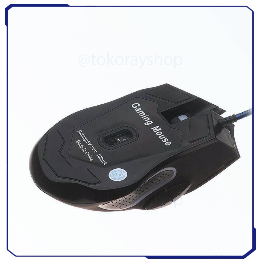 Mouse Gaming USB 3200 DPI dengan LED RGB - X13