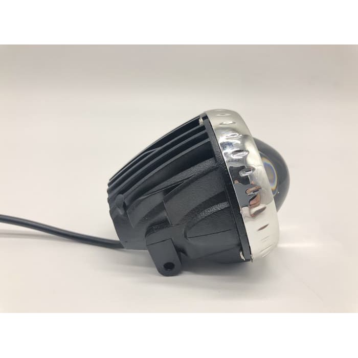 LAMPU TEMBAK sorot 30 WATT 12 v DC aluminium case 1 set baut brecket
