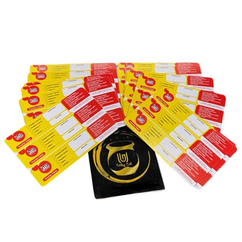 Zero Indosat/ Voucher Kosong Indosat/Bahan Tembak Voucher Indosat