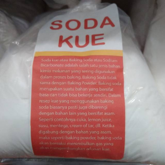 

Baking soda soda kue pengembang kue