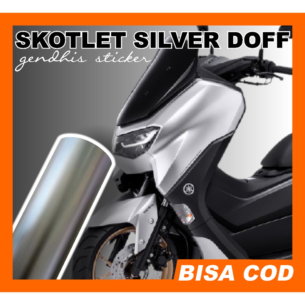 Skotlet Stiker Silver Doff / Silver Dop