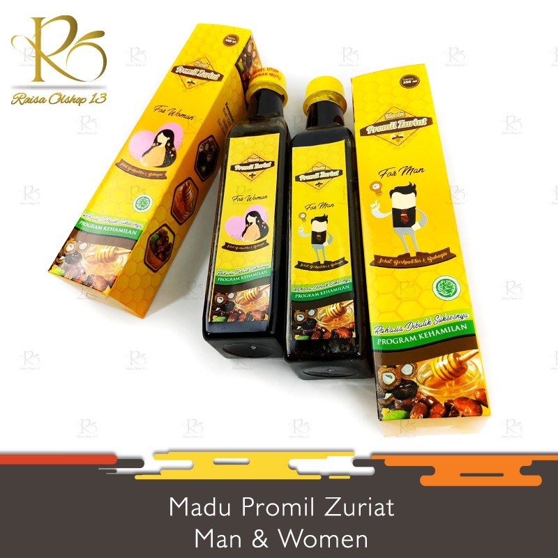 

Madu Zuriat Mafaza Paket PRIA dan Wanita / Madu Promil Original