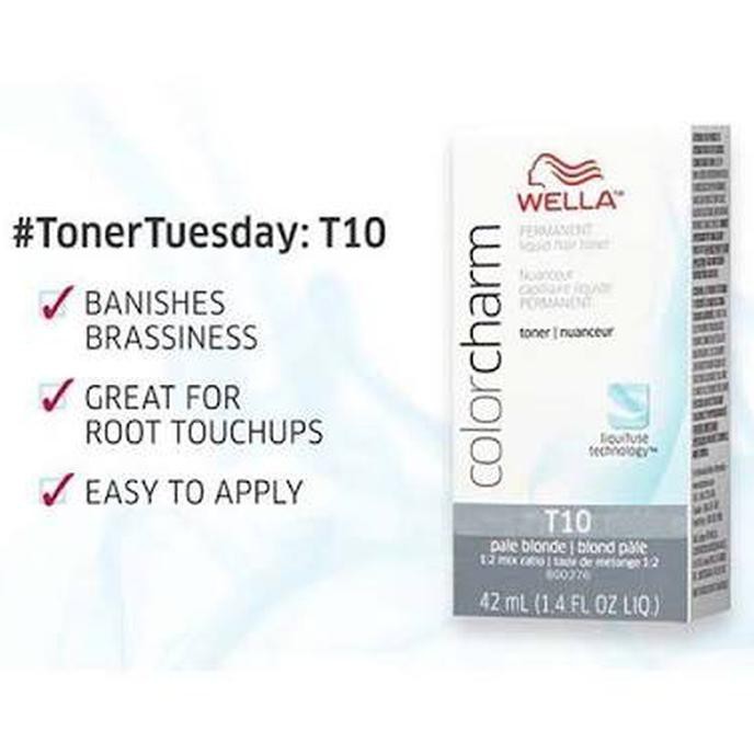 WELLA COLOR CHARM T10 PALE BLONDE (TONER ONLY)~BERKUALITAS~