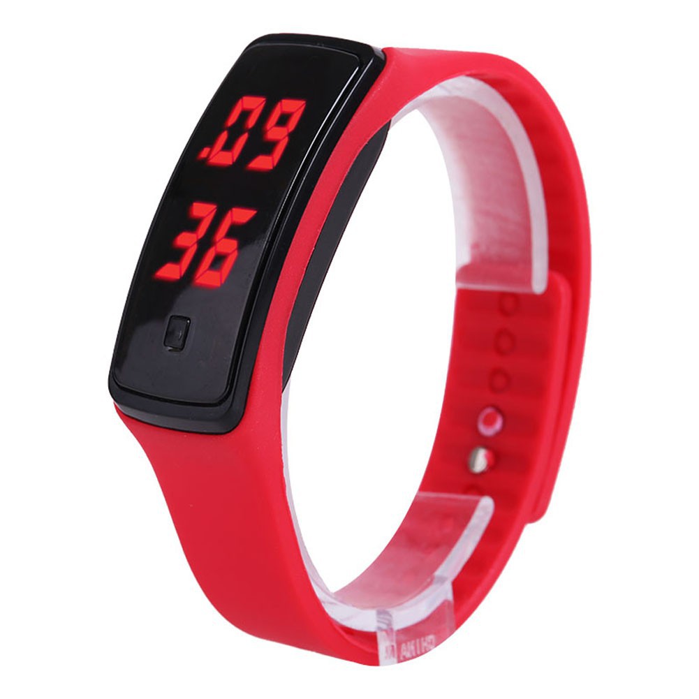 BA Jam Tangan Sport LED Digital Layar Sentuh Anti Air Strap Karet watch