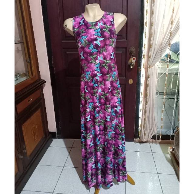 (SALE) Dress A line kupu kupu / daster korea