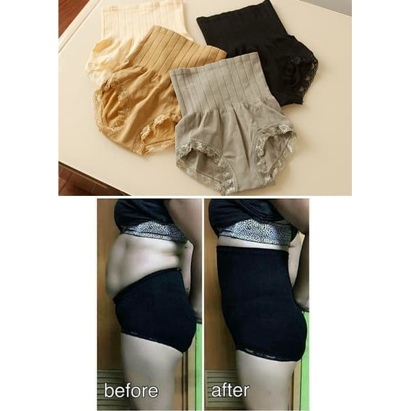 [ORI] KORSET CELANA MENGHILANGKAN LEMAK PERUT BUNCIT Teknologi Japan | Munafie Slimming Pants