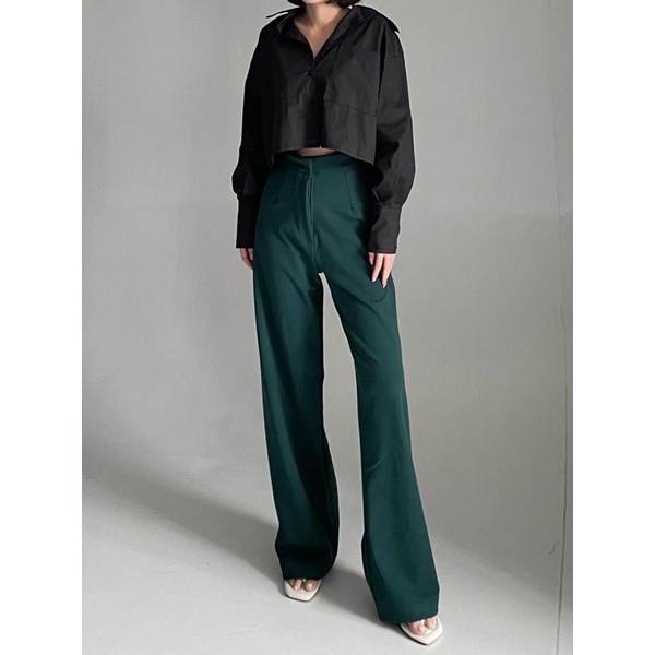 SIVALI Irene Pants | Celana Kulot Highwaist - Cullote Pants - Celana Wanita