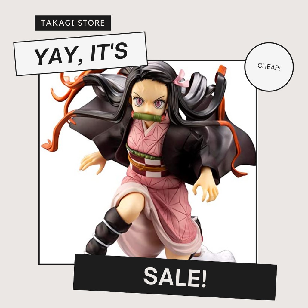 Anime character Kamado Nezuko Demon Slayer PVC Action Figure Toys