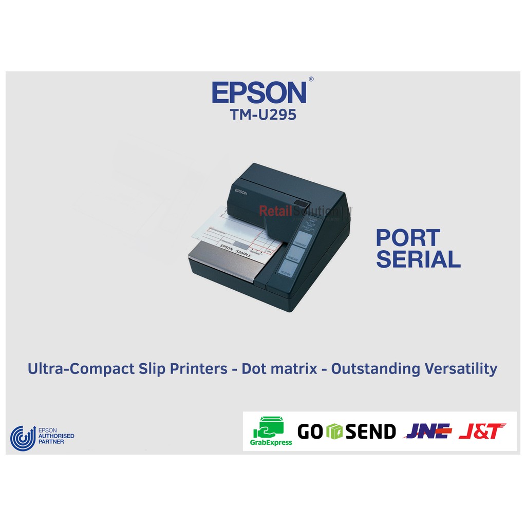 Epson TM-U295 Port Serial Impact Dot Matrix Slip Printer ...