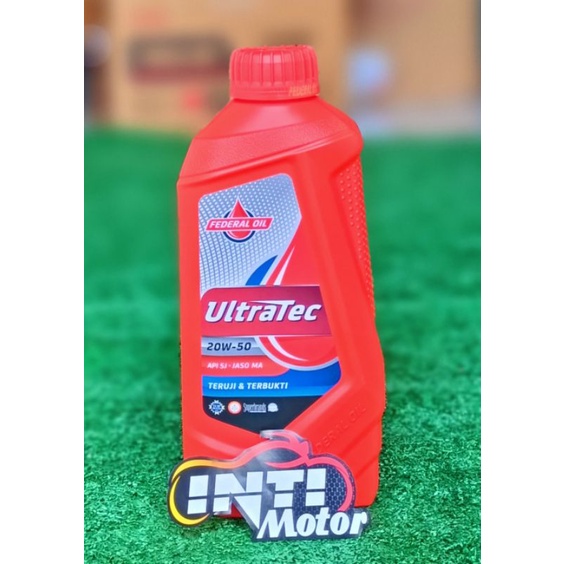 Oli Federal 1lt Supreme Ultratec Racing 1 Liter FEDERAL OIL 1 LITER 1L ULTRATEK BEBEK ORIGINAL ASLI 
