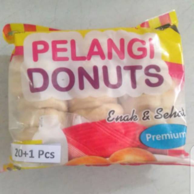 PELANGI DONUT Donut Kentang Mini isi 21 (20 + 1) Frozen