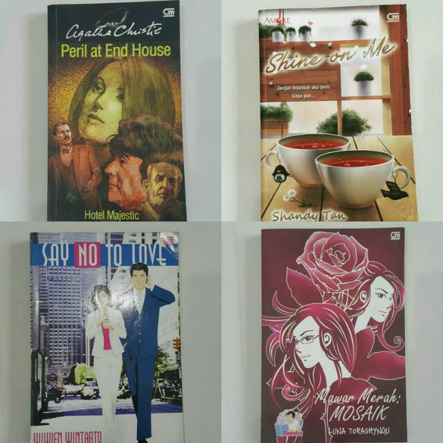 Novel Bekas agatha christie, luna Torashyngu dll