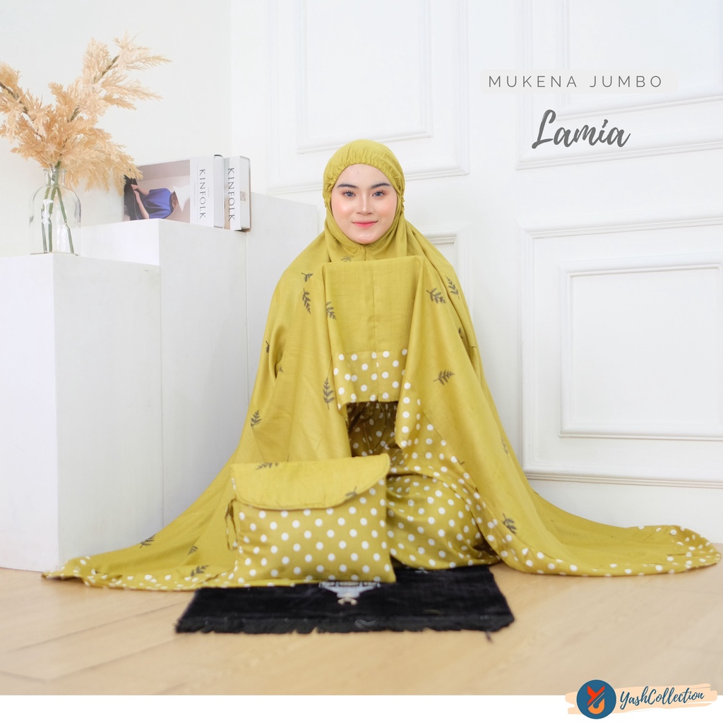 YashCollection Mukena Dewasa Bali Mukena Cemara LAMIA Jumbo-1