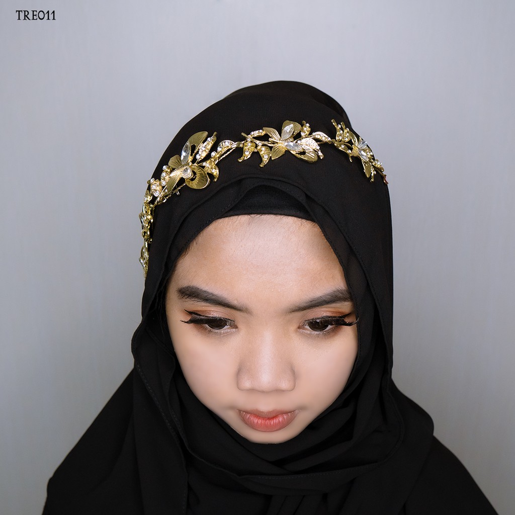 [STOK TERBATAS] HEADPIECE TIARA HIJAB EXCLUSIVE ASESORIS WANITA TRE011